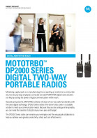 Motorola DP2000 series specifications preview 1