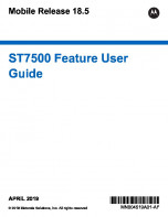Motorola ST7500 Feature User Guide MR18.5 preview 1